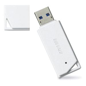 BUFFALO バッファロー USB3.0フラッシュメモリ 32GB ホワイト RUF3-K32GB-WH(2433411)｜e-zoa