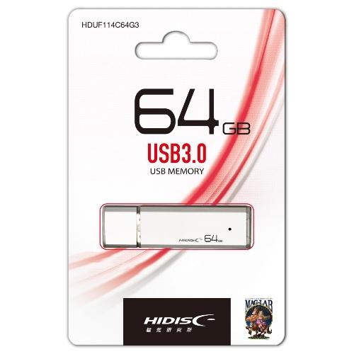 HIDISC ハイディスク USB3.0フラッシュメモリ 64GB HDUF114C64G3(243...