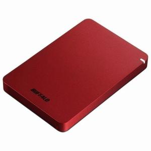 BUFFALO バッファロー ポータブルHDD 1TB レッド HD-PGF1.0U3-RDA(2472039)｜e-zoa