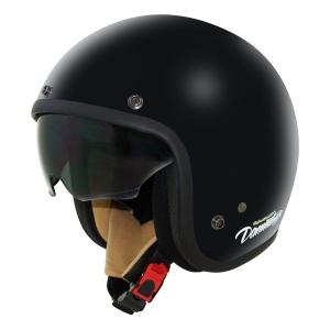 DAMMTRAX  ダムトラックス バイクヘルメット ジェット エアー マテリアル パールブラック レディースサイズ AIR MATERIAL P.BLACK LADYS