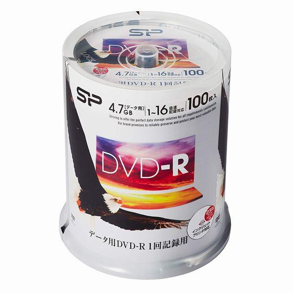 Silicon Power シリコンパワー データ用 DVD-R 4.7GB 16倍速 100枚 S...