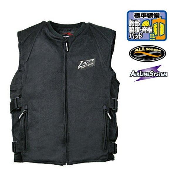 ROUGH&amp;ROAD ラフアンドロード R&amp;R ボディープロテクターベスト BK-LL RR1006...