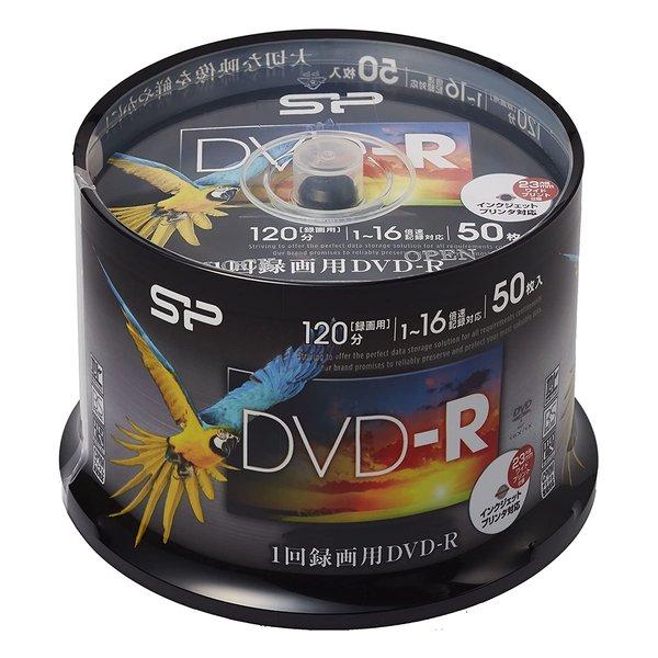 Silocon Power シリコンパワー DVD-R 4.7GB 16倍速 50枚 録画用 SPD...