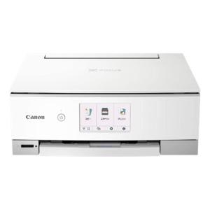 Canon  キヤノン A4カラーインクジェット複合機 PIXUS TS8430 ホワイト プリンター 6色 PIXUS TS8430 ホワイト (2500152)