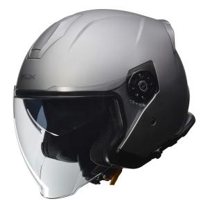 LEAD工業  リードコウギョウ ヘルメット FLX MATSIL LL　マットシルバー　LLサイズ