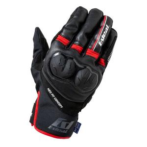 IDEAL  アイディール バイク用 プロテクションウインターグローブ ID-107 WEDGE ウェッジ  レッド Lサイズ ID107RD/L