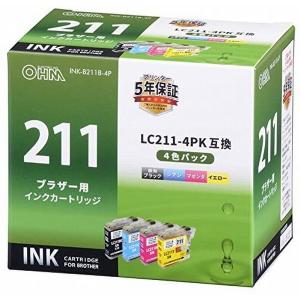 Brother ブラザー ブラザーゴカンインク 211 4P INKB211B4P(2504103)｜e-zoa