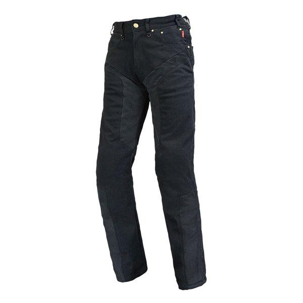 ROUGH&amp;ROAD ラフアンドロード HメッシュSTBKデニムパンツLF BK-LWショート RR...