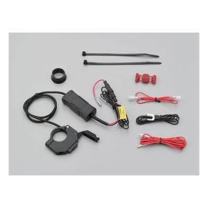 DAYTONA デイトナ USB電源 USB-C PD3.0対応 18W iPhone/Android対応 取付幅12mm スレンダーUSB D17214(2506211)