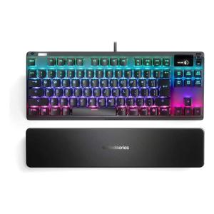 SteelSeries スティールシリーズ メカニカルゲーミングキーボード テンキーレス Apex 7 TKL Blue Switch JP Q64756(2507149)