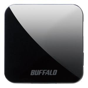 BUFFALO バッファロー 無線LAN親機 11ac/n/a/g/b 433/150Mbps トラベルルーター ブラック WMR-433W2-BK(2473826)