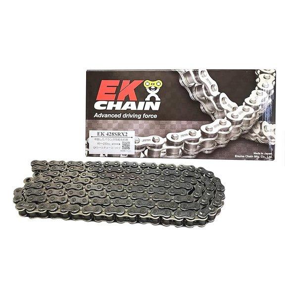 江沼チヱン製作所 エヌマチェーンセイサクジョ EK チェーン 428SR-X2 CR/NP 128L...