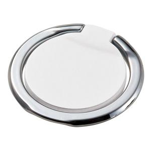 ELECOM エレコム スマホ リング ホールドリング 薄型 スタンド機能 落下防止 ホワイト P-STRSLWH(2494406)