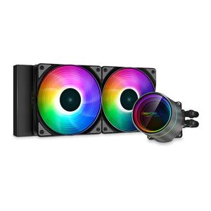 DEEPCOOL  ディープクール CASTLE 240EX A-RGB CPUクーラー ブラック DP-GS-H12W-CSL240EX-AR