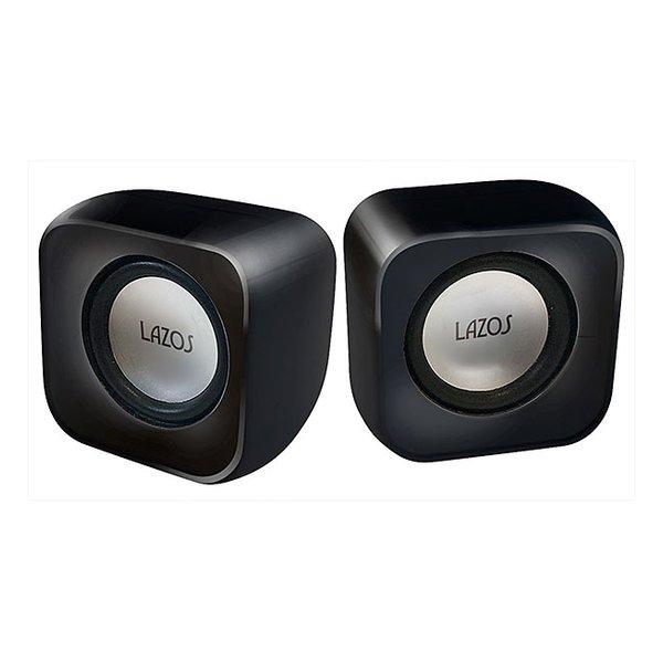 lazos ラゾス USBスピーカー BK ブラック L-SK-B(2510151)