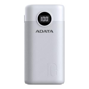 ADATA エイデータ P10000QCD パワーバンク WH ホワイト モバイルバッテリー 急速充電 AP10000QCD-DGTC-WH(2510766)