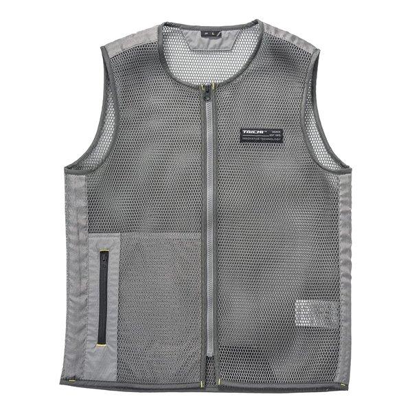 RS TAICHI アールエスタイチ リキッドウインド エアフローベスト グレー Lサイズ RSU5...