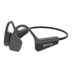movio（モヴィオ） 骨伝導イヤホン「ActiBone」 ブラック リモコン・マイク対応 /骨伝導 /Bluetooth M305BONEBK(2512911)｜e-zoa