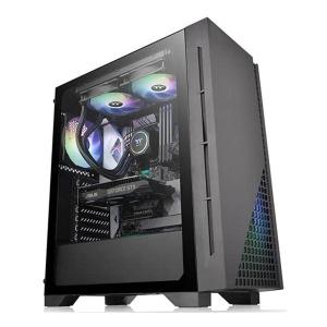 Thermaltake  サーマルテイク ミドルタワーPCケース H330 TG 強化ガラス CA-1R8-00M1WN-00