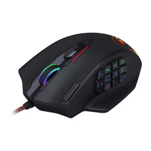 REDRAGON レッドラゴン ゲーミングマウス 多機能ボタンRGB IMPACT 光学式 /有線 /18ボタン /USB M908TI(2513824)｜e-zoa