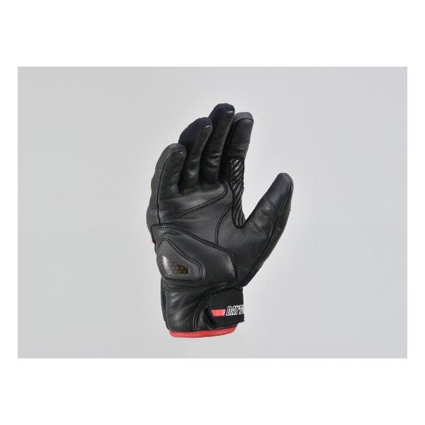 DAYTONA デイトナ HBG-058 AWスポーツショートグローブ ブラック/レッド XL D2...