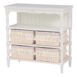 萩原 ハギハラ キャビネット レトロシリーズ 幅60×奥行35×高さ80cm MCC