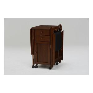 萩原 ハギハラ 折りたたみデスク ブラウン 約...の詳細画像3