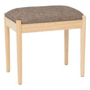 萩原  ハギハラ スツール ナチュラル/ベージュ 幅46×奥行31×高さ43cm VH-7949BE