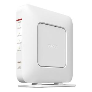 BUFFALO バッファロー 11ax 無線LANルーター ホワイト WSR-1800AX4S/DWH(2510297)