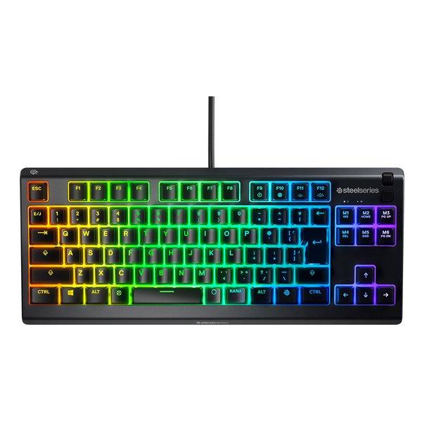 steelseries スティールシリーズ ゲーミングキーボード Apex 3 TKL JP 有線 ...