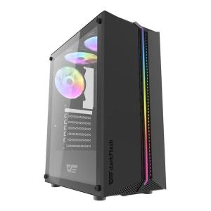 darkFlash DK151 ATX PCケース Black ブラック DK151BLACK