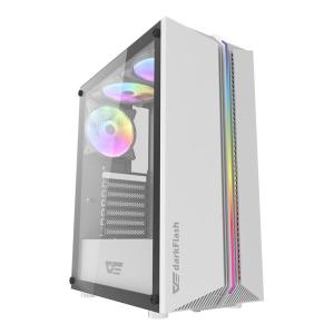 darkFlash（ダークフラッシュ） DK151 ATX PCケース White　ホワイト