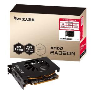玄人志向  クロウトシコウ グラフィックボート Radeon RX6500XT 4GB RD-RX6500XT-E4GB/SF