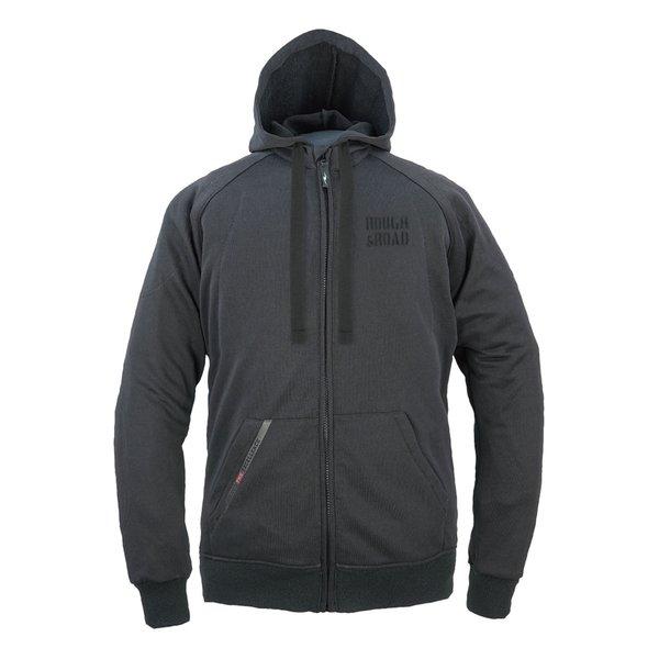 ROUGH&amp;ROAD ラフアンドロード ラフライドZIPパーカー BK-M RR1003BK2(25...