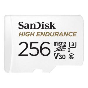 Sandisk サンディスク SDカード microSDXC 256GB High Endurance 高耐久 SDSQQNR-256GG-N6IA(2536263)｜e-zoa