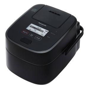 Panasonic パナソニック スチーム&可変圧力IHジャー炊飯器 おどり炊き ブラック 5.5合 /圧力IH SR-VSX101-K(2536521)｜e-zoa