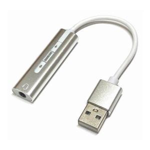 エスエスエーサービス USB A-4極ステレオ3.5mm メス 変換ケーブル ST35UAFS(2511970)｜e-zoa