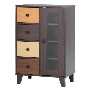 萩原 ハギハラ キャビネット レトロシリーズ 幅60×奥行35×高さ80cm MCC