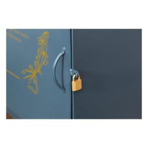 不二貿易 宅配ボックス マーガレット 鍵穴付き  ネイビー XBS211164NV