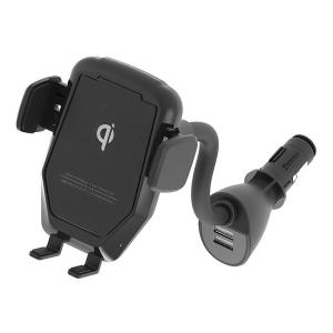 Kashimura カシムラ Qi自動開閉ホルダー 手帳対応 キャパシタ付 フレキブルアーム KW-31(2544051)