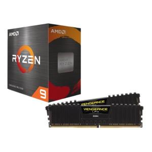 AMD エーエムディー スペシャルパック Ryzen 9 5900X x Corsair Vengence Memory Special 100100000061WOFCORDDR416(2544740) パソコン用CPUの商品画像