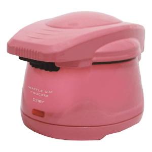 C:NET  シィー ネット ワッフルカップクッカー ライトピンク SWM101LPK