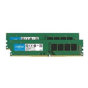 crucial クルーシャル DDR4-3200 64GB 32GB×2 DIMM DDR4 /32GB /2枚 CT2K32G4DFD832A(2508514)｜e-zoa