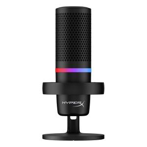 HyperX ハイパーエックス USBスタンドアロンマイク DuoCast USB Microphone Black 4P5E2AA(2548586)｜e-zoa