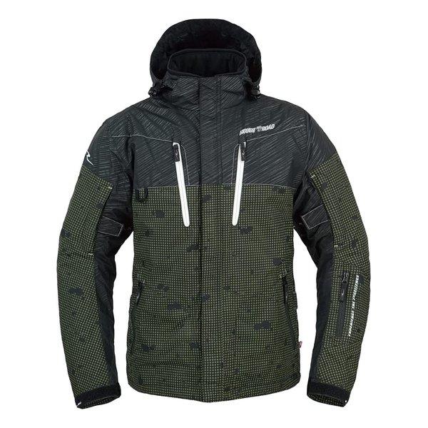 ROUGH&amp;ROAD ラフアンドロード レディース プリマロフトウォームパーカー ブラック/ナイトカ...