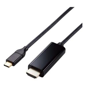 ELECOM エレコム エレコム 変換ケーブル USB Type-C to HDMI 1m ミラーリング対応 MPA-CHDMI10BK(2547511)