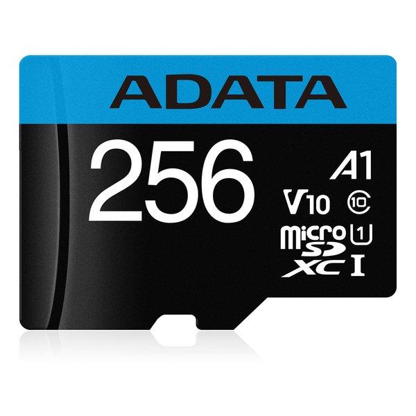 ADATA エイデータ microSDXCカード 256GB CLASS10 A1対応 SD変換アダ...