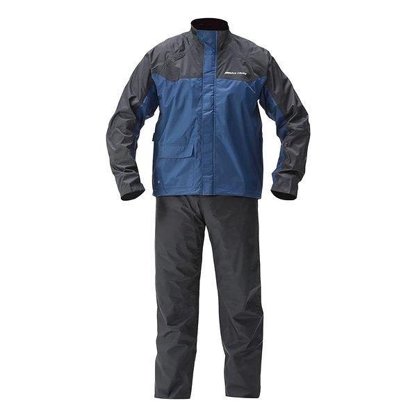 YAMAHA ヤマハ YAR30 CYBER TEX2 ダブルガード レインスーツ ネイビー Sサイ...