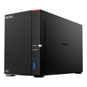 BUFFALO バッファロー リンクステーション SOHO向け LS720DNB ネットワークHDD 2ベイ 16TB LS720DN1602B(2556359)｜e-zoa