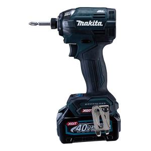 makita マキタ 充電式インパクトドライバ 青/バッテリBL1860B×2本/充電